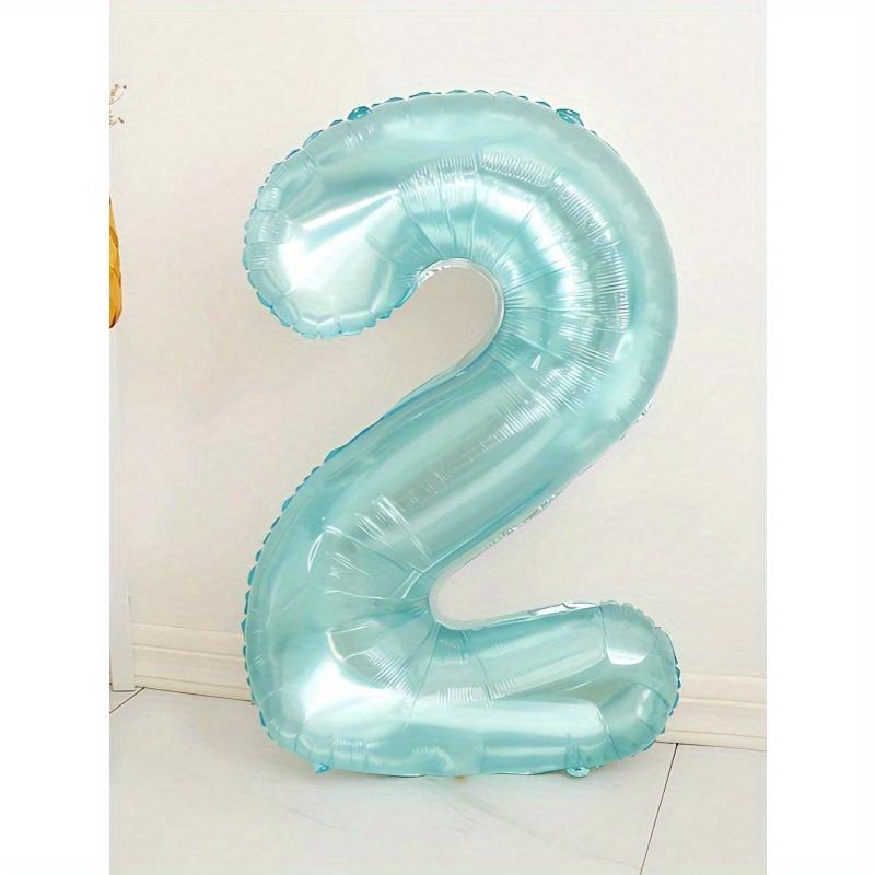 32inch Crystal Jelly Color Number Balloon for Birthday, Anniversary, Theme Party Background Decoration, Back To School Valentine Day