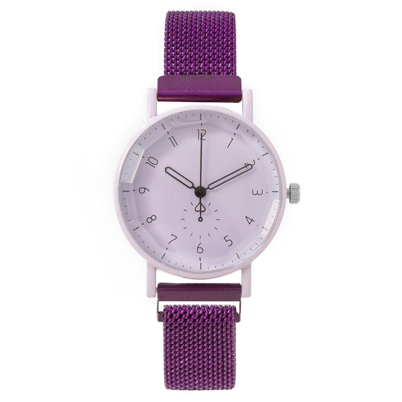 

Популярные, самые продаваемые цифровые женские часы, женские часы, студенческие магниты, ремешки, кварцевые часы фиолетовый