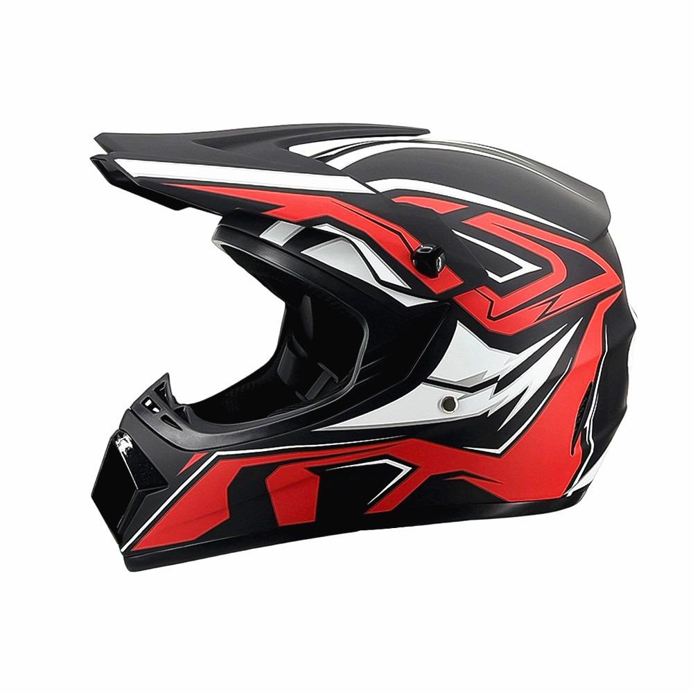 Motorcycle Helmet Off-Road Racing Riding Helmet ABS Breathable Mountain Bike Helmet Color Off-Road Helmet