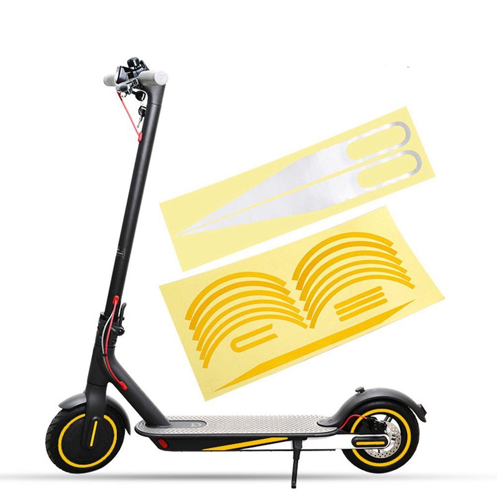

Safety Accessories Reflect Light Tags Reflective Styling Stickers Skateboard Sticker Paster Decals жовтий