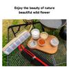 Camping Portable Spice Kits Camping Spice Containers Seasoning Storage with Bag