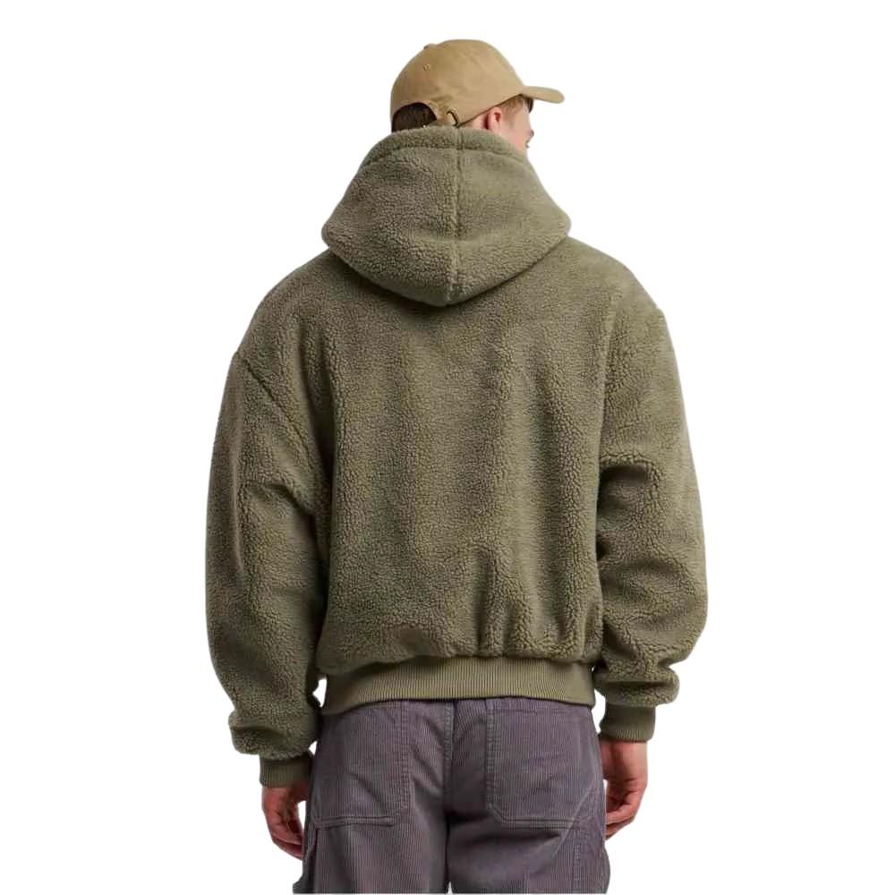 Urban Classics Mens Teddy Fleece Oversized Hoodie