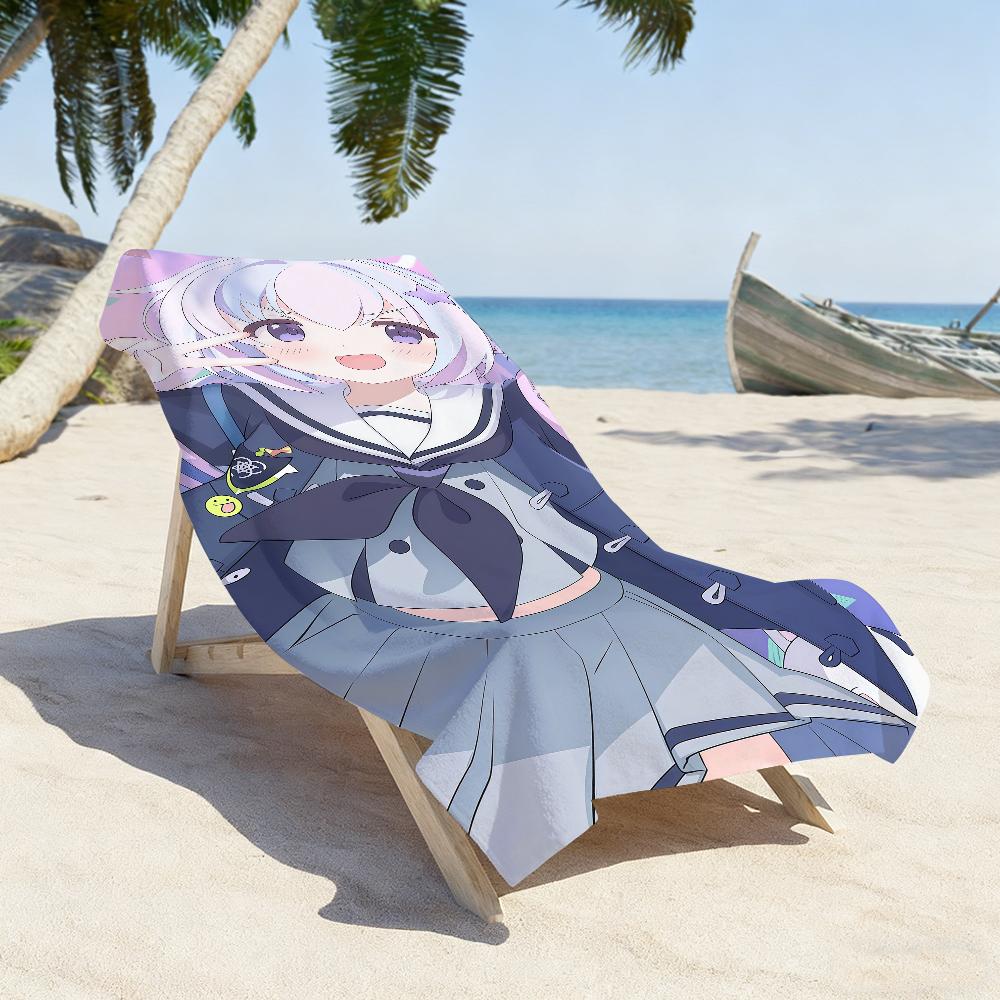 Uzawa Reisa B-Blue A-Archive Towel Sports Quick Dry Travel Camping Gear Sandproof Soft Light Large Beach Towel