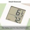 Digital Thermometer Hygrometer Large Digit Display Indoor Room Temperature Humidity Meter Sensor Gauge Weather Station 1pcs
