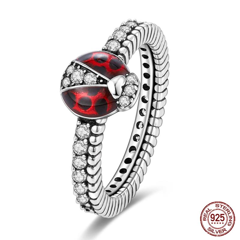 Original Design 925 Silver Blue Zircon For Ring Fit Women Wedding Wedding Wedding Engagement Silver Gift