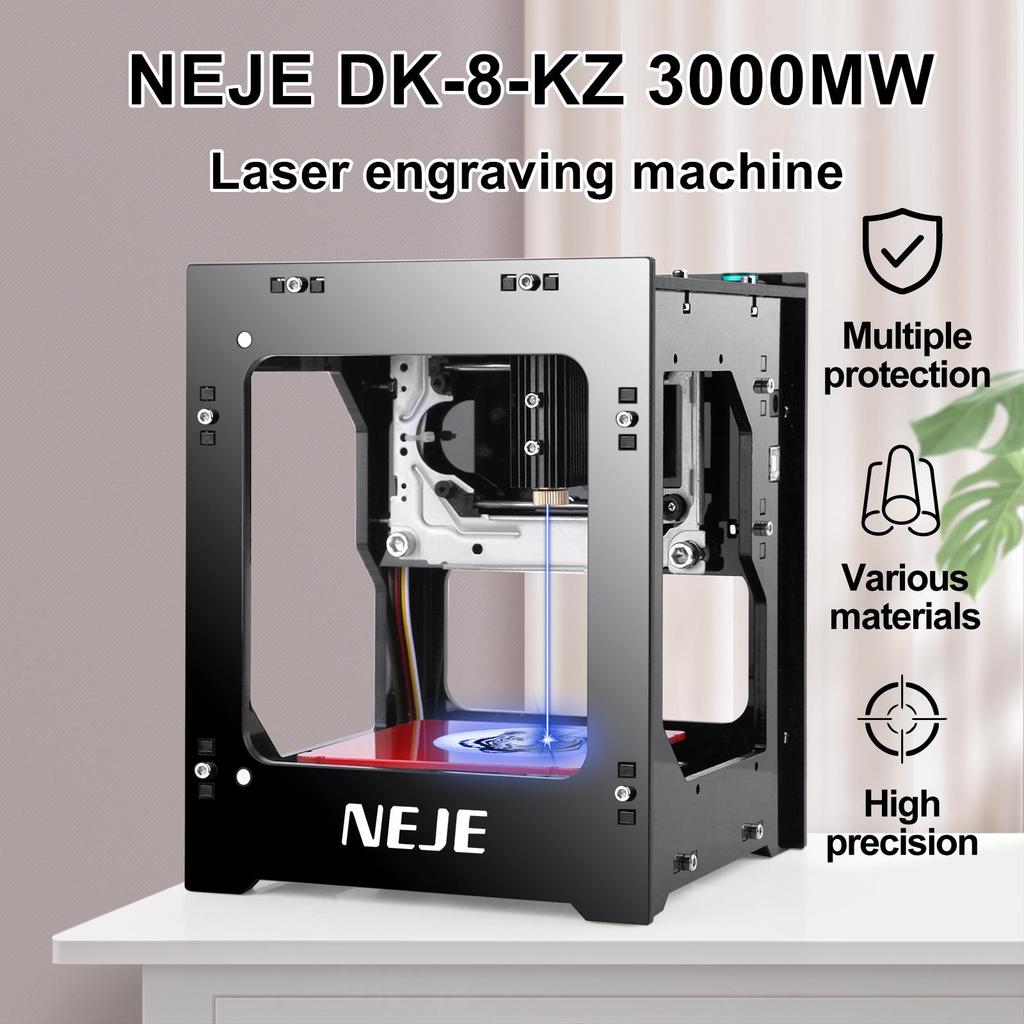 NEJE DK-8-KZ Mini Laser Engraver 3000mw/1500mw Portable Marking Machine