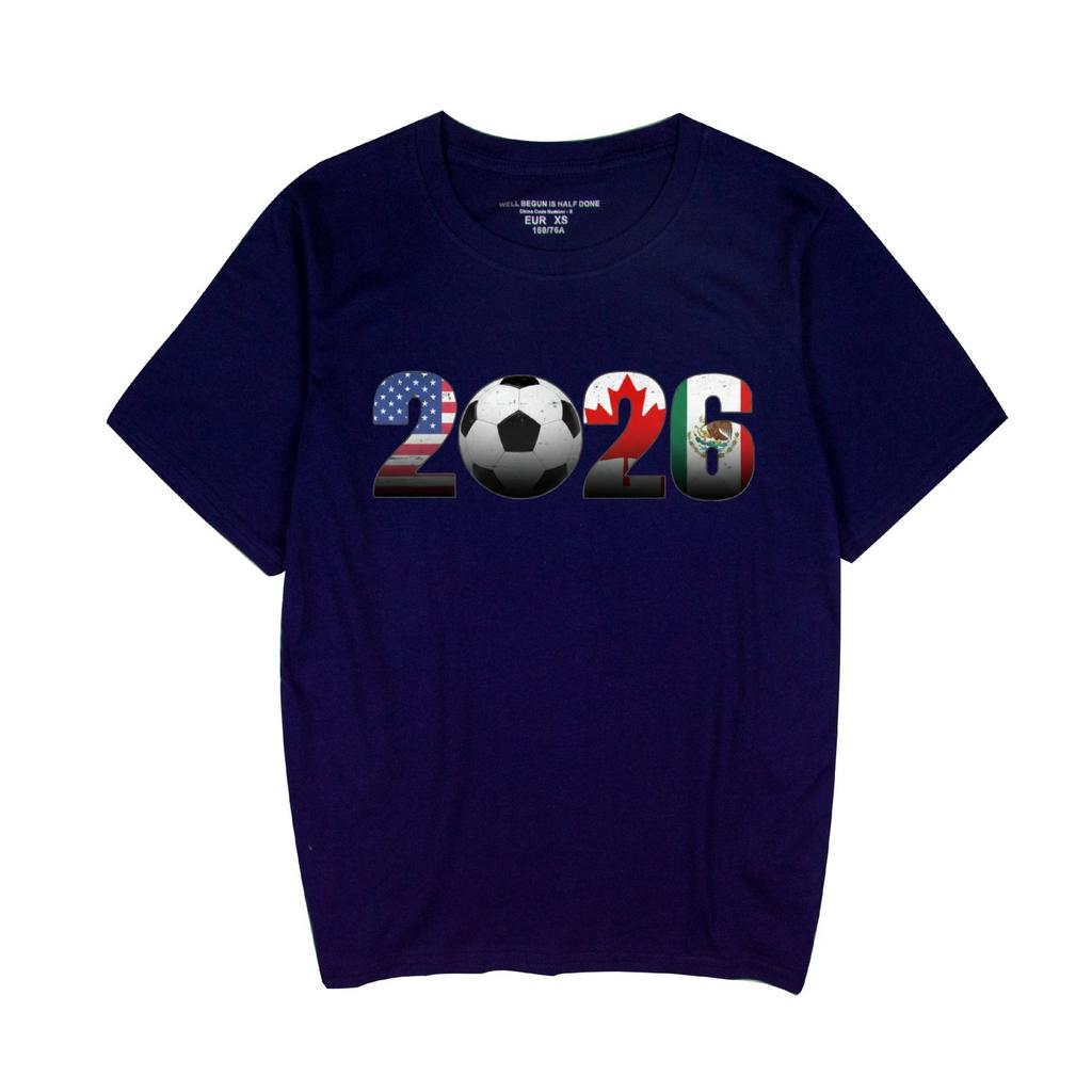 Summer Women Men's Short Sleeve Tshirt The 23rd FIFA World Cup Fitness Clothing New Men Tee Shirt Cosplay T-Shirt