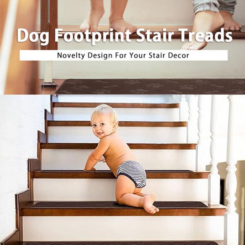 Stopnie schodowe Schody Mata antypoślizgowa Stopnie dywanowe na schody Miękka tkanina Dźwiękoszczelne maty schodowe Można prać w pralce