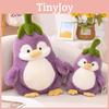 Penguin Plush Baby Toy Cute Cartoon Turned Eggplant Girl Birthday Doll Gift