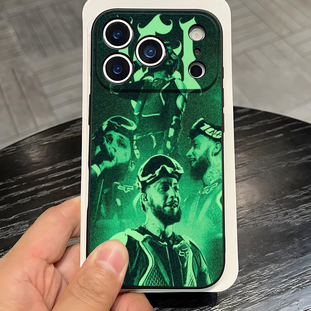 Rapper J-JC Cool Reyes Hot Phone Case For IPhone 17 Pro Max 16 15 14 Pro Max 13 11 X Xs Xr 8 7Plus Silicone Cover