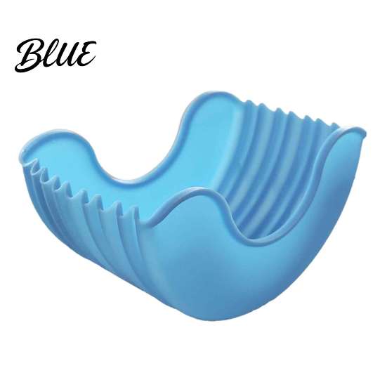 Kitchen Gadget for Burgers Retractable Hamburger Holder Hot Dog Fixed Box Sandwich Burger Clip Rack Rack Washable Silicone French Fry Stand Picnic