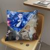 Detroit Become Human Pillow Covers Cartoon Sofa Decorative Home Double-sided Printing Short Plush Cute Cushion Cover