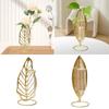 Iron Art Hydroponic Flower Vase Stable Desktop Vase High-value Nordic Vase Ornaments  Living Room
