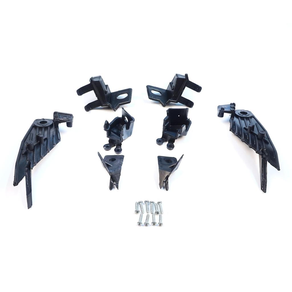 EHL546+EHL547 Headlight Holder Mount Repair Bracket Tab Set Left Right Side for Renault Megane BFB K9A B9A MK4 2016-On 260601571R 260100506R