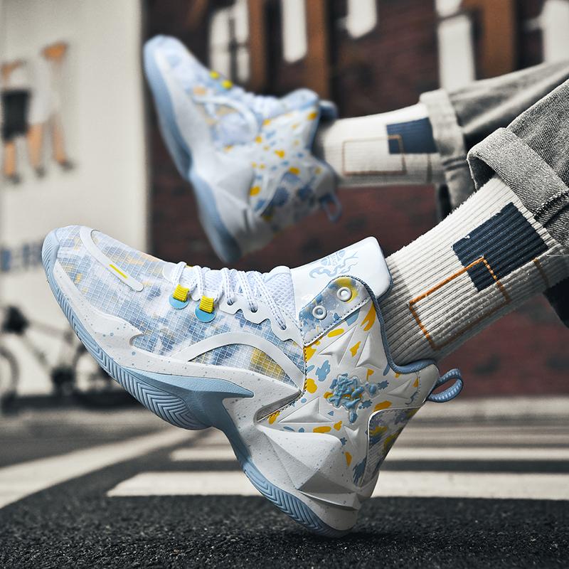 Basketball Shoes Professional Men Athletic Cushioned Brand Sports Shoes High-Quality Sneaker Unisex Street Basketball Boots