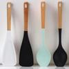 2Pcs Japanese Style Silicone Salad Spatula Nonstick Rice Spoon Cooking Shovel  Non-stick Pan
