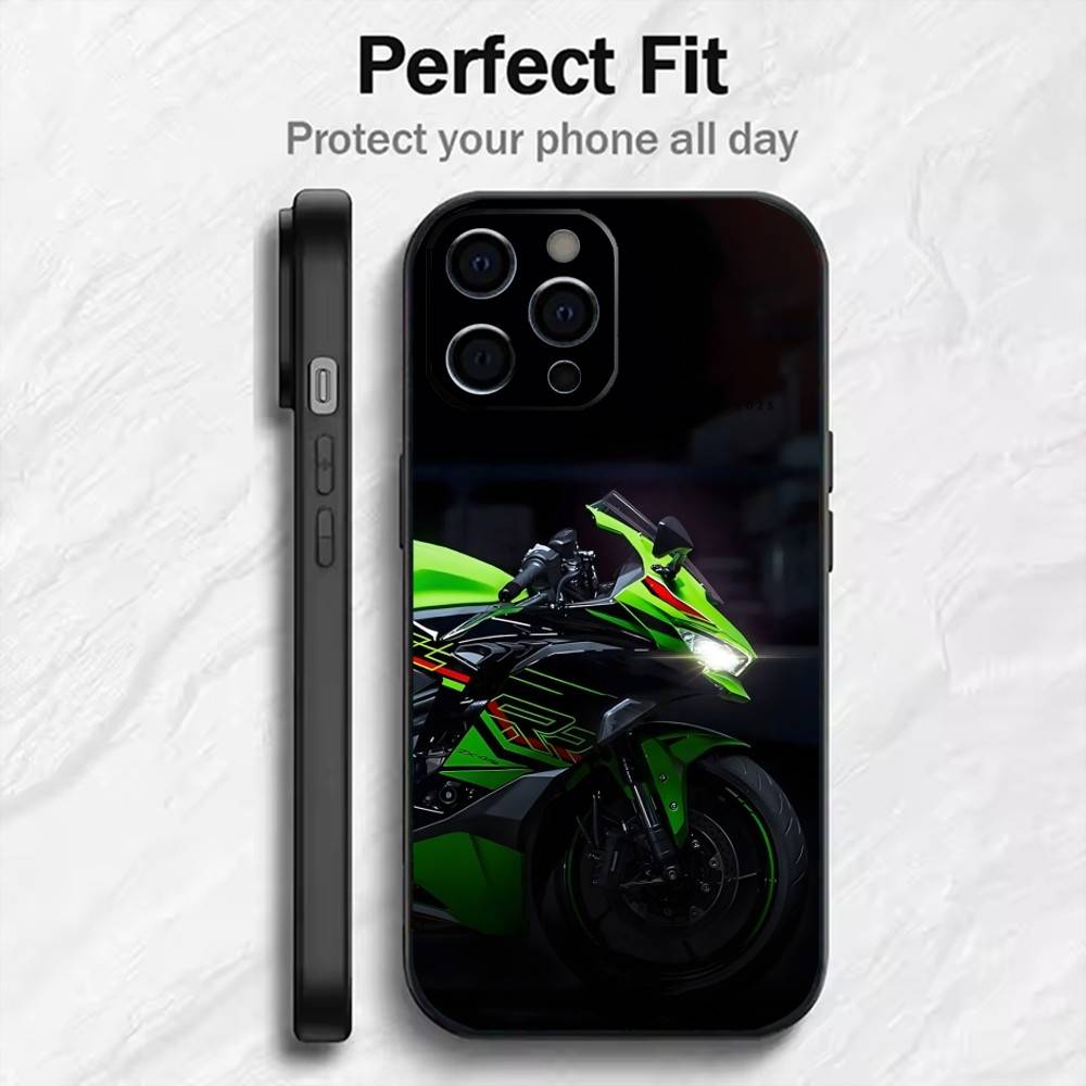

Крутой чехол для телефона Motor-r N-Ninja 400-500 для iPhone 17, 16, 15, 14, 13, 12 Plus, Max, мягкий силиконовый, черный iPhoneXSMAX