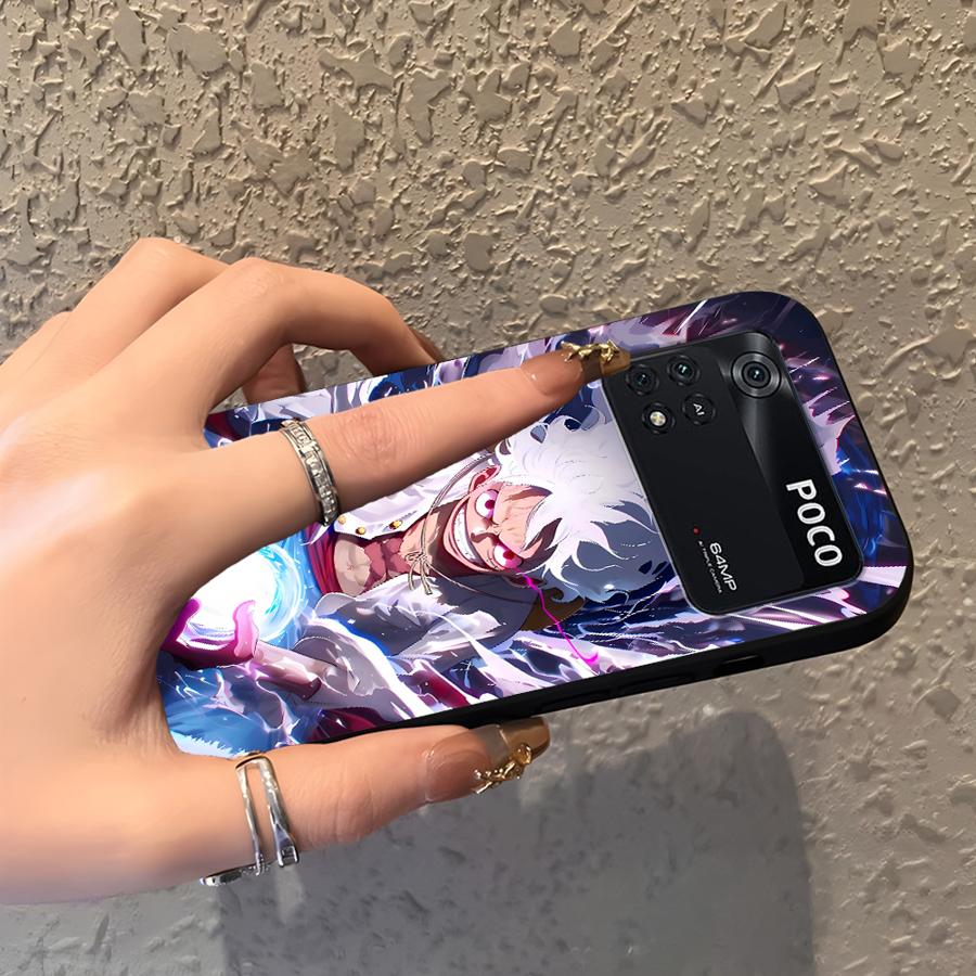 Hülle für Xiaomi Poco F3 F4 F5 X3 X4 X5 C65 M3 M4 Pro M5 C50 C51 Funda Handyhülle Luffy Ones Pieces
