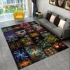 Bohemia Mandala Geometric Area Rug,Carpet Rug for Home Living Room Bedroom Sofa Doormat Kitchen Decor,Kid Non-slip Floor Mats