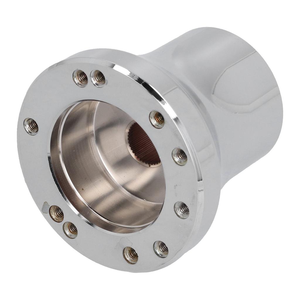 Club Car Steering Wheel Adapter Silver Maintenance Replacement for EZGO TXT RXV 1994‑Up