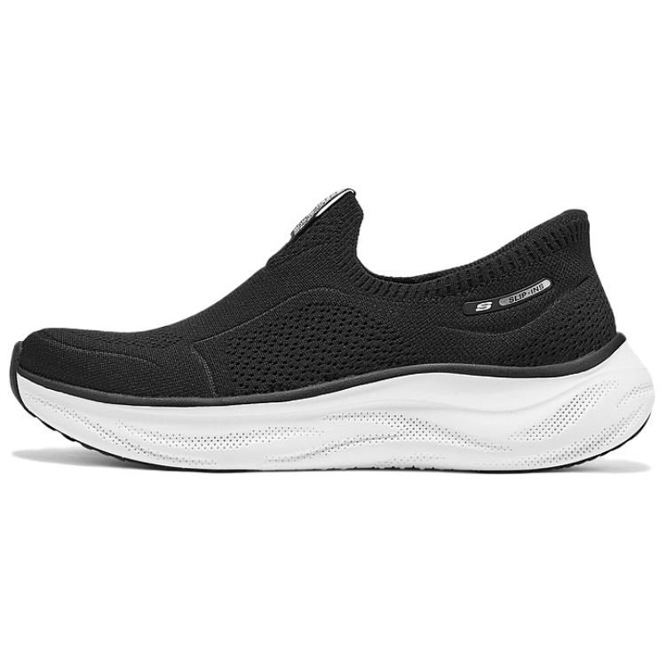 Skechers Sport Womens Flash Technology Comfortable Shock Absorption Walking Shoes Women sneakers Black 150566-BKW 36