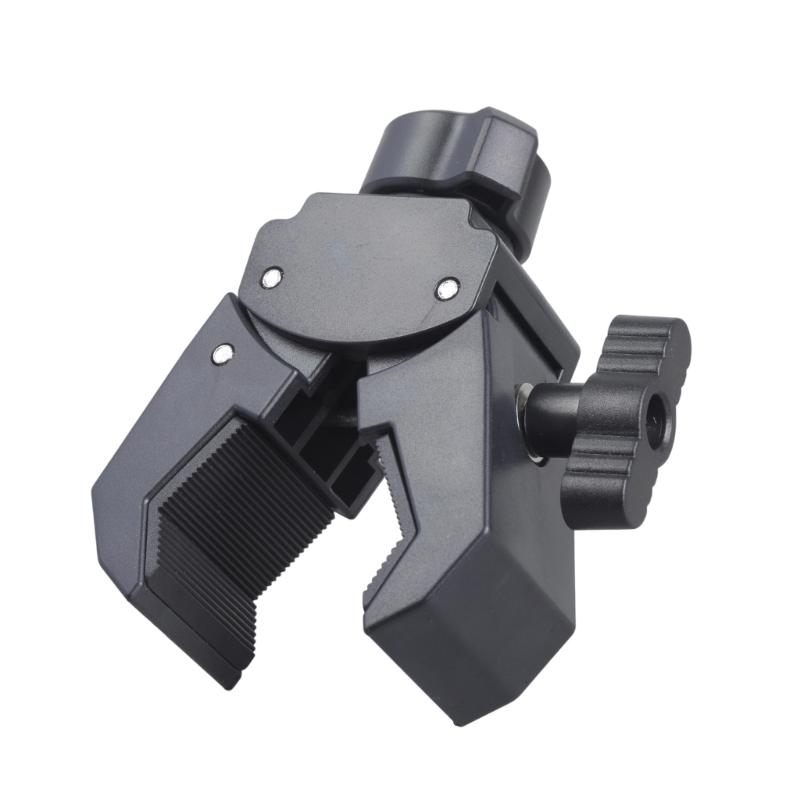 Adjustable Plastic Clamp Mount With 17mm Ball Head For Phone Holder Camera Light Stand For Motorcycle Gym Bicycles 15 40mm Tube