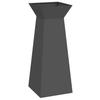 Column Planter Black 40 X 40 X 100 Cm