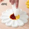 Spill Resistant Placemat Flower Shape Placemat Non-Slip Heat Table Mat Anti-Scald Hot Burr-free Pot Holder for Bowls Cups Pots Dining Mat