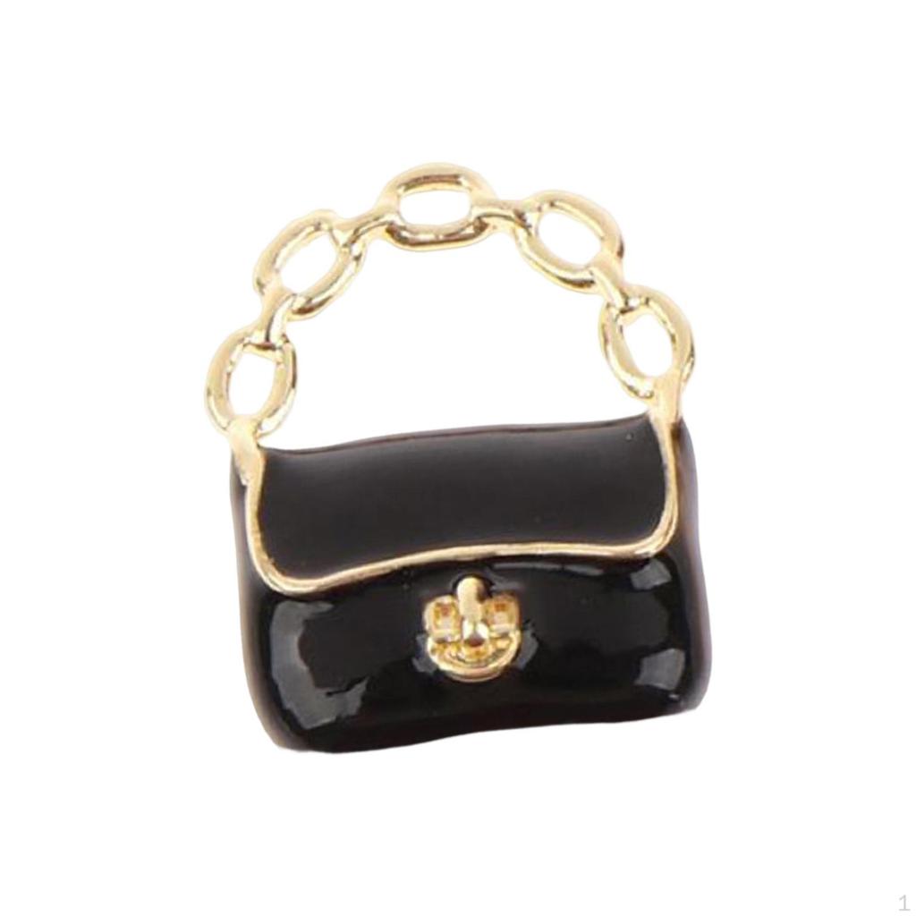 1/12 Miniature Bag Dollhouse Mini Handbag , Doll Furniture for Pretend Play