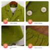 Suit for Boys Fall Casual Children School Uniform Outfits Handsome Kids Host Performance Costume 2-12Y Boy Birthday Blazers Set