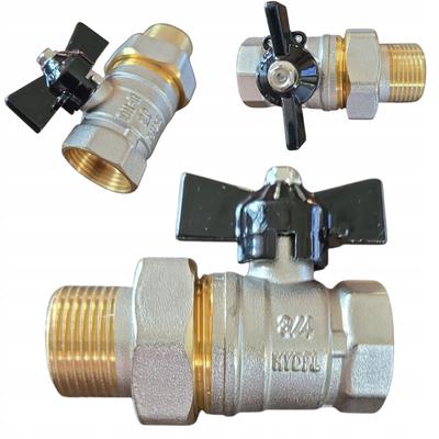 Ball Valve with Half Screw and 3/4`` Gland