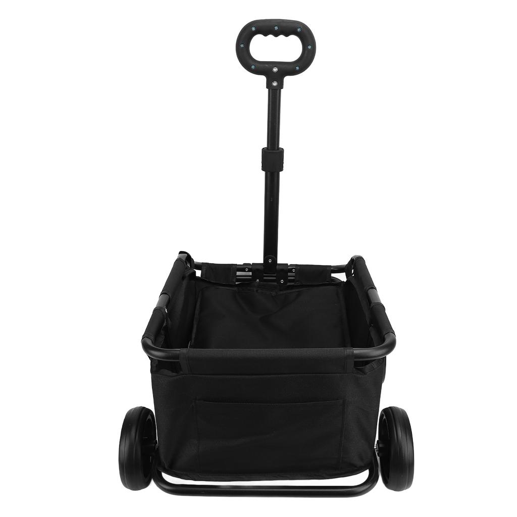 Psí kočárek Uhlíková ocel 15,43 Nosnost Lehký Skládací Přepravka pro mazlíčky s kolečky Cestovní vozík pro mazlíčky