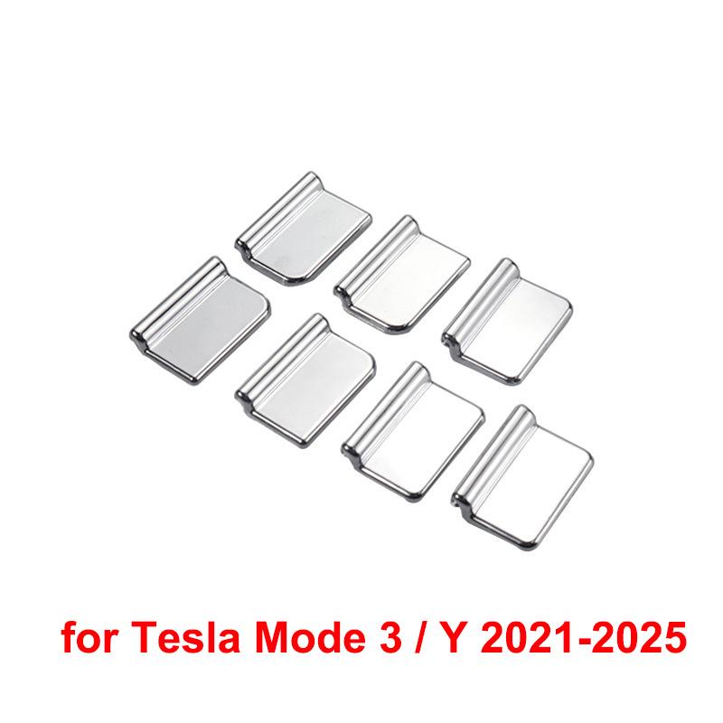 for Tesla Model Y Juniper 2025 Door Window Lift Switch Button Trim Sticker Model 3 Highland 2024 Blink Decor Accessories