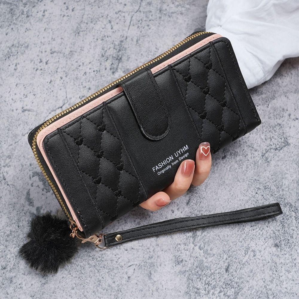 Multifunction Student Wallet Minimalist Long Clutch Bag New Women's Wallet Card Bag