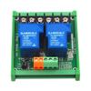 30A Double  Channel Relays Module High Low Level Triggers Upgrades for PLC Automation Equipment & Industrial Control system 