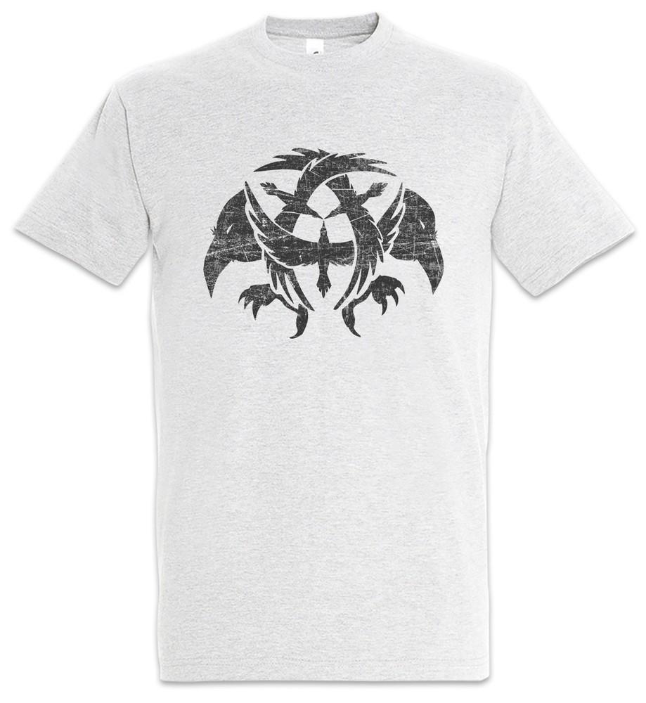 Ravens T-Shirt Vikings Odin Hugin and Munin Valhall Thor Valhalla Raven Odhin