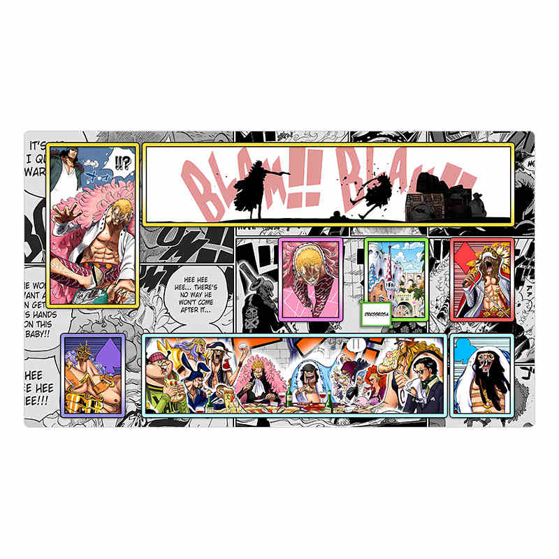 One Piece Opcg Nami Chopper Card Board Game Battle Mat Zoro Franky Board Game Card Duel Plate Mat Anime Gift Toys