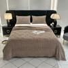 Light Luxury High-end Single-layer Crimped Tafu Fleece Blanket Nap Blanket Can Be Stored Comfortable and Soft Sofa Cover Blanket