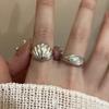Fashionable Shell Mermaid Ring For Women Unique Copper Accessory For Summer Style