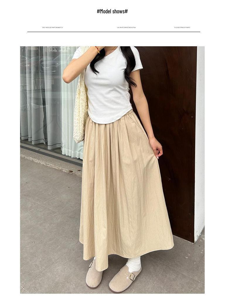 End-of-Season Clearance: 90% Off - Women's Pink Yamamoto High-Waisted A-Line Summer Skirt, Petite Fit (2025 Collection)
