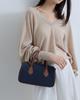 By ESquire Women S Edy Nylon Mini Tote Bag Navy