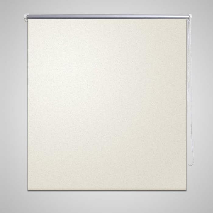 Store enrouleur occultant 80 x 230 cm crème 240145