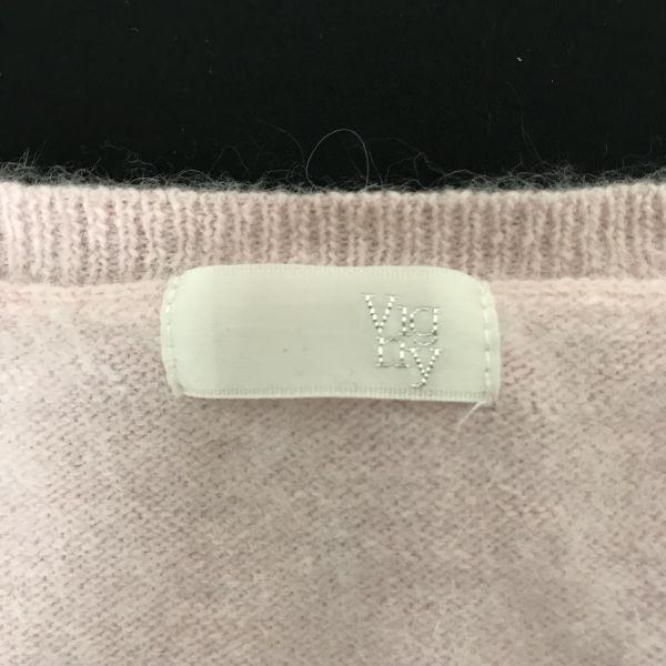 Vigny Angora Knit Top Women’s 38 Pink Flandre(USED)