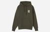 Vans Sweatshirts Unisex Army Green Hooded Moderate Regular VN0A54I9KCZ
