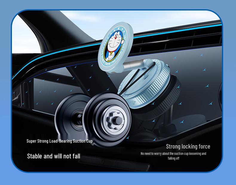 Doraemon 360° Magnetic Car & Desktop Phone Holder Stand