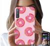 Etui Do Samsung A7 2018 - Wzór Z Pączkami Donatami Polewą Cukrową