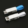 4 in 1 USB Dual Typ-C Magnetisches Micro Lade-Datenkabel für iPhone