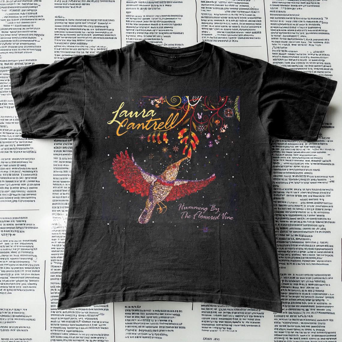 Laura Cantrell- Humming By the Flowered Vine Album Shirt S-5XL CL341 L