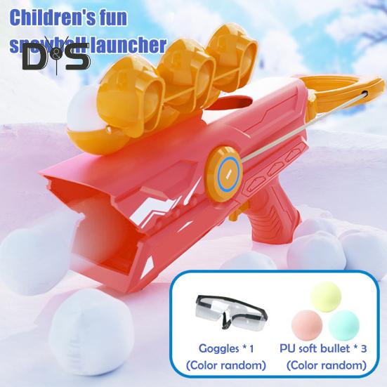 Snow Toys for Kids Snowball Launcher Snow Ball Maker Winter Outdoor Toys Snowball Fight Toy for Kids Adults