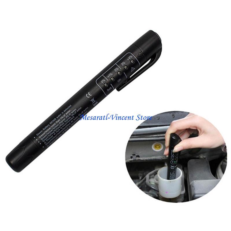 A70F Brake Fluid Tester Pen Car Brake Oil Water Content Quick Detection LED